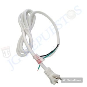 CABLE DE SERVICIO 3 POLOS BLANCO 0340