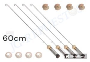 KIT BARRAS DE SUSPENSION 60 CM LAVADORA (WHIRLPOL) -3273