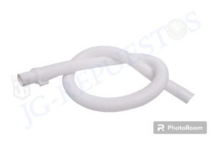 MANGUERA LAVADORA ASIATICA DESAGUE BLANCA CALIDAD 120CM GRUESA DESECHABLE (MABE/SMC) 2876