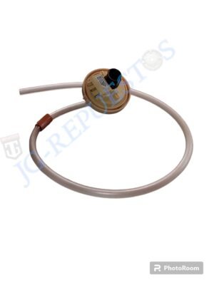 NIVEL DE AGUA LAVADORA LG - SAMSUNG PRESOSTATO BEIGE, 3 TERMINALES, SIN SUJETADOR, CON CEJA Y MANGUERA PLASTICA DC5V, 10MA  -LA440