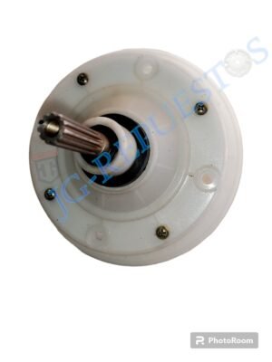 31927.jpg TRANSMISIÓN LAVADORA ASIÁTICA 11 ESTRÍAS ARRIBA 5CM LARGO_ ROSCA ABAJO CON POLEA 4 HUECOS -2566