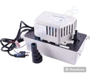 BOMBA ORIGINAL CENTRIFUGA AIRE ACONDICIONADO CENTRIFUGA MONOBOLOC CON DEPÓSITO 120V; 1.45A; 65°C; 60HZ TODAS LAS MARCAS A112