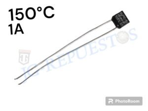 FUSIBLE TERMICO CUADRADO NEGRO 1A  150·C 04921A