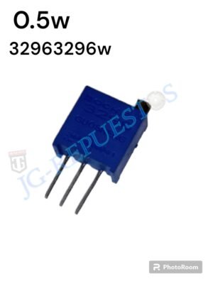 POTENCIOMETRO (RESISTENCIA VARIABLE) 100ohm-2Mohm 0,5w 32963296W PRESION AJUSTABLE 0487