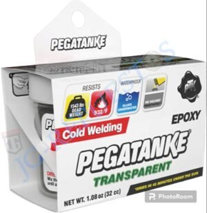 SOLDADURA AL FRIO PEGATANKE TRANSPARENTE 32CC -F57