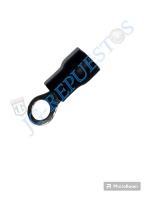 TERMINAL AISLADO NEGRO TIPO ANILLO RV2-4 0411