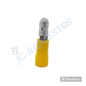 TERMINALES  ANCHO: 5.00MM AMARILLO REDONDO 0153