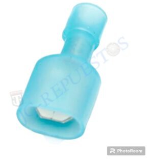 TERMINALES CUBIERTOS ANCHO 5.00MM CELESTE 0154