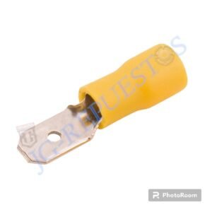 TERMINALES MACHO ANCHO: 5.00MM AMARILLO 0151