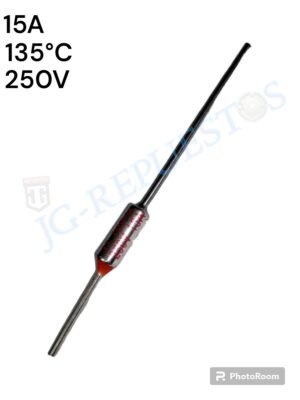 Fusible térmico TF RY  15A 250V temperatura 135C  0610