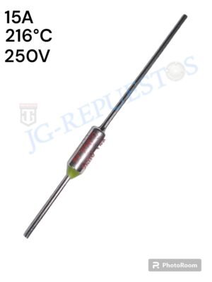 Fusible térmico TF RY  15A 250V temperatura 216°C  -0616