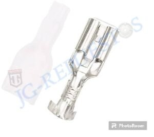 Conectores de cable de interruptor, terminales de crimpado, terminales de pala con mangas aislantes transparentes, resorte de enchufe, 2,8mm, 16A 0628