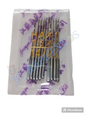 PAÑOS DE AGUJA HAx1 #90-14 (DOMESTICA, ZIGZAG) -01514