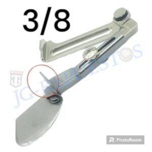 Carpeta de costura de punto de bloqueo, prensador de tubo de dobladillo, dispositivo de prensado de falda de gasa de seda, prensador de dobladillo 3/8 0623