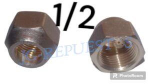 33275.jpg TUERCA CONICA 1/2 DE BRONCE PARA AIRE ACONDICIONADO -12674