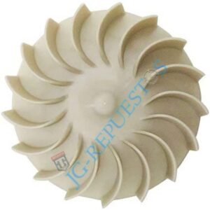 VENTILADOR INTERNO DE PLÁSTICO 15 ASPAS CURVAS - ØEXT:21.7CM SECADORA WHIRLPOOL -4710