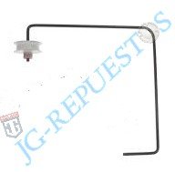 POLEA Y SOPORTE ORIGINAL SECADORA MABE 4401