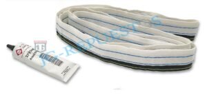 FELPA/EMPAQUE Y PEGAMENTO PERIMETRO:201CM, W10612022 ORIGINAL SECADORA WHIRLPOOL -4587