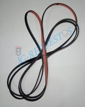 499.jpg BANDA ORIGINAL PERIMETRO/CIRCUNFERENCIA APROX: 227.3CM 4 ESTRIAS SECADORA FRIGIDAIRE - ELECTROLUX - GENERAL ELECTRIC-MABE -499