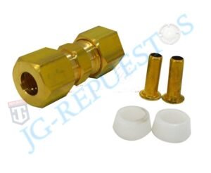 KIT ACOPLE 1/4 X1/4 ICE MAKER REFRIGERADORA WHIRLPOOL -521