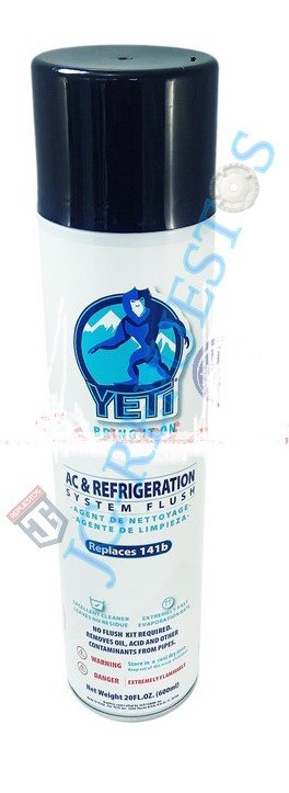 K12091-YET.jpg AGENTE DE LIMPIEZA CAÑERÍA/DIALECTRICO, TUBO 600GR YETI, REMPLAZO 141B, REFRIGERADORA TODAS LAS MARCAS -12091YET