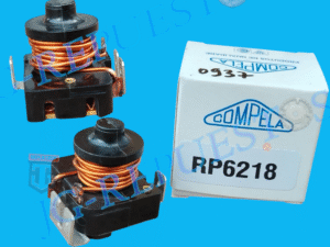 RELAY COMPELA 1/3+HP RP6218-CXR PARA MOTOR/COMPRESOR DE REFRIGERACION 0937