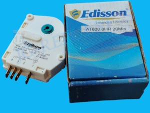 1000369562 TIMER MODELO:AT820 PARA REFRIGERADORA 115V/60Hz 5A 1/3HP 0941